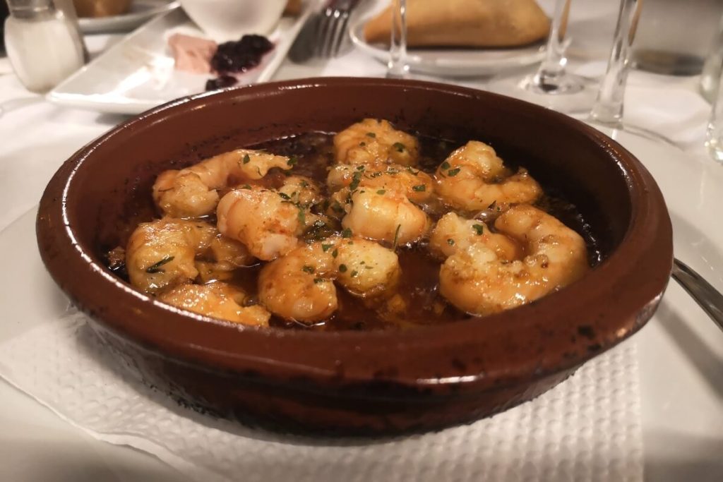 Gambas pil pil ibiza